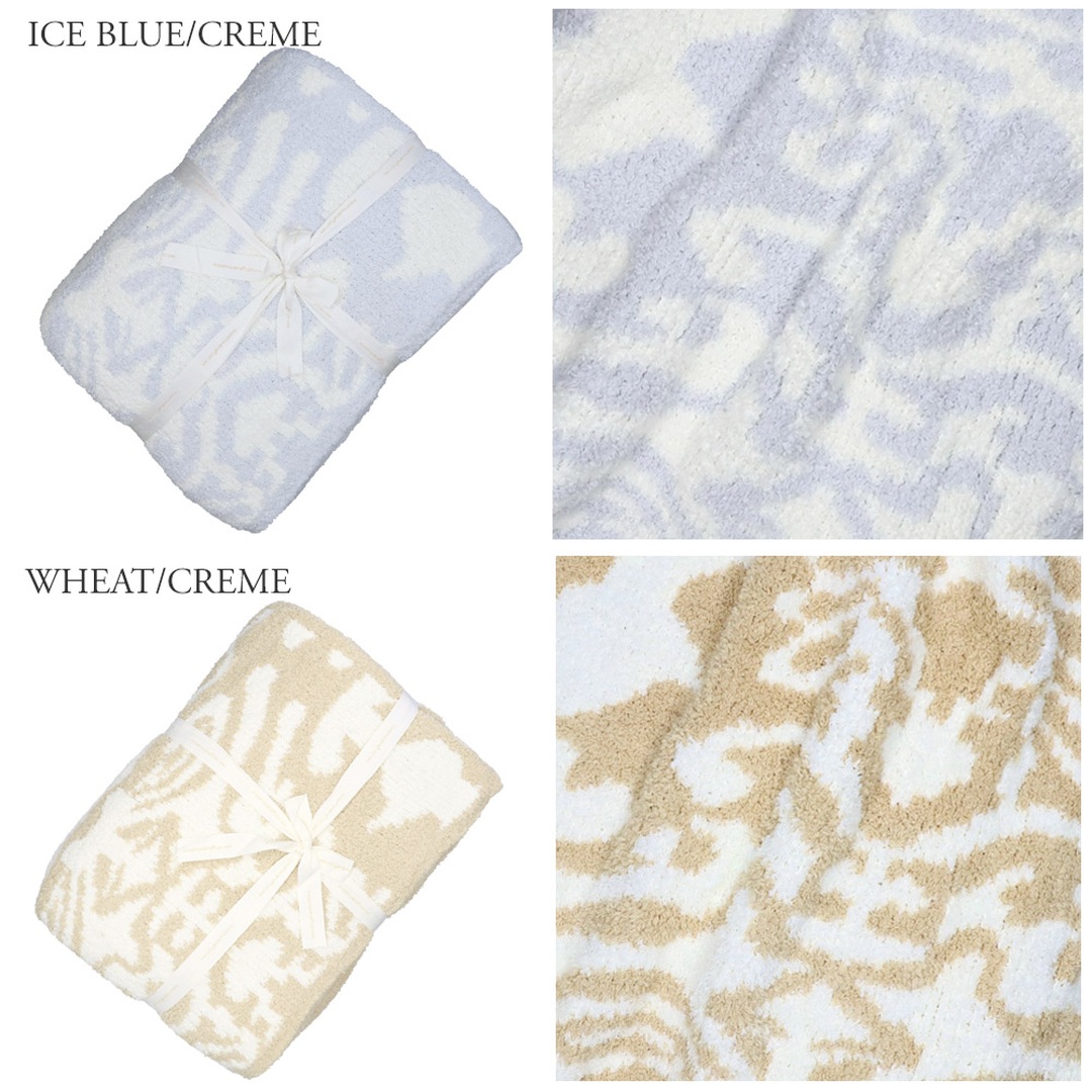 カシウェア/カシウエア KASHWERE ブランケット ダマスク柄 THCHDSK01 Damask Blanket 135×183(cm)
