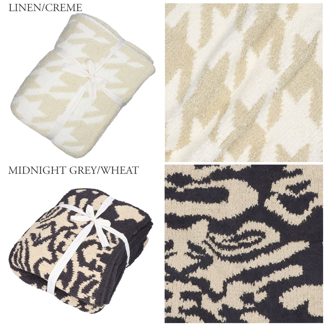 カシウェア/カシウエア KASHWERE ブランケット ダマスク柄 THCHDSK01 Damask Blanket 135×183(cm)