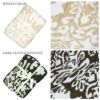 カシウェア/カシウエア KASHWERE ブランケット ダマスク柄 THCHDSK01 Damask Blanket 135×183(cm)
