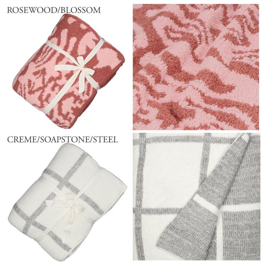 カシウェア/カシウエア KASHWERE ブランケット ダマスク柄 THCHDSK01 Damask Blanket 135×183(cm)