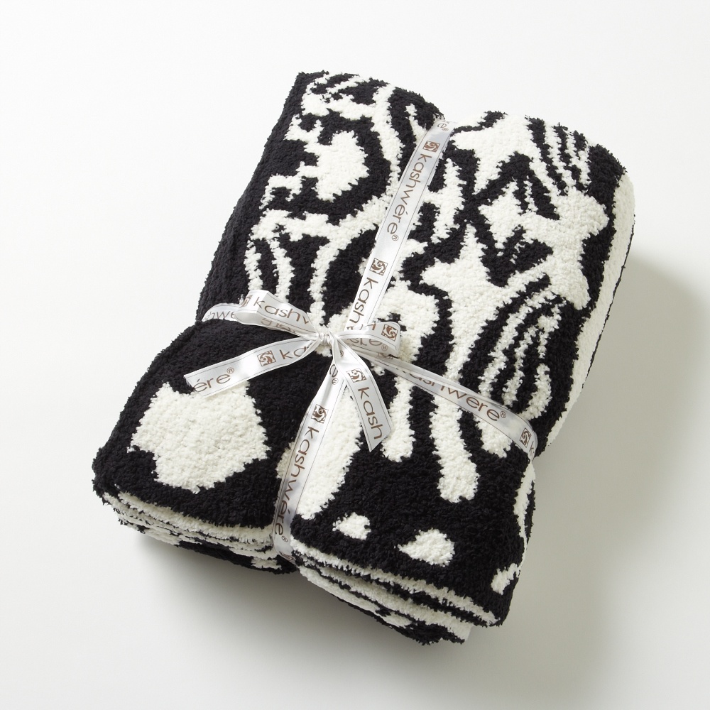 カシウェア/カシウエア KASHWERE ブランケット ダマスク柄 THCHDSK01 Damask Blanket 135×183(cm)