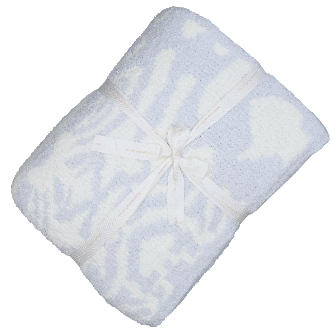 カシウェア/カシウエア KASHWERE ブランケット ダマスク柄 THCHDSK01 Damask Blanket 135×183(cm)