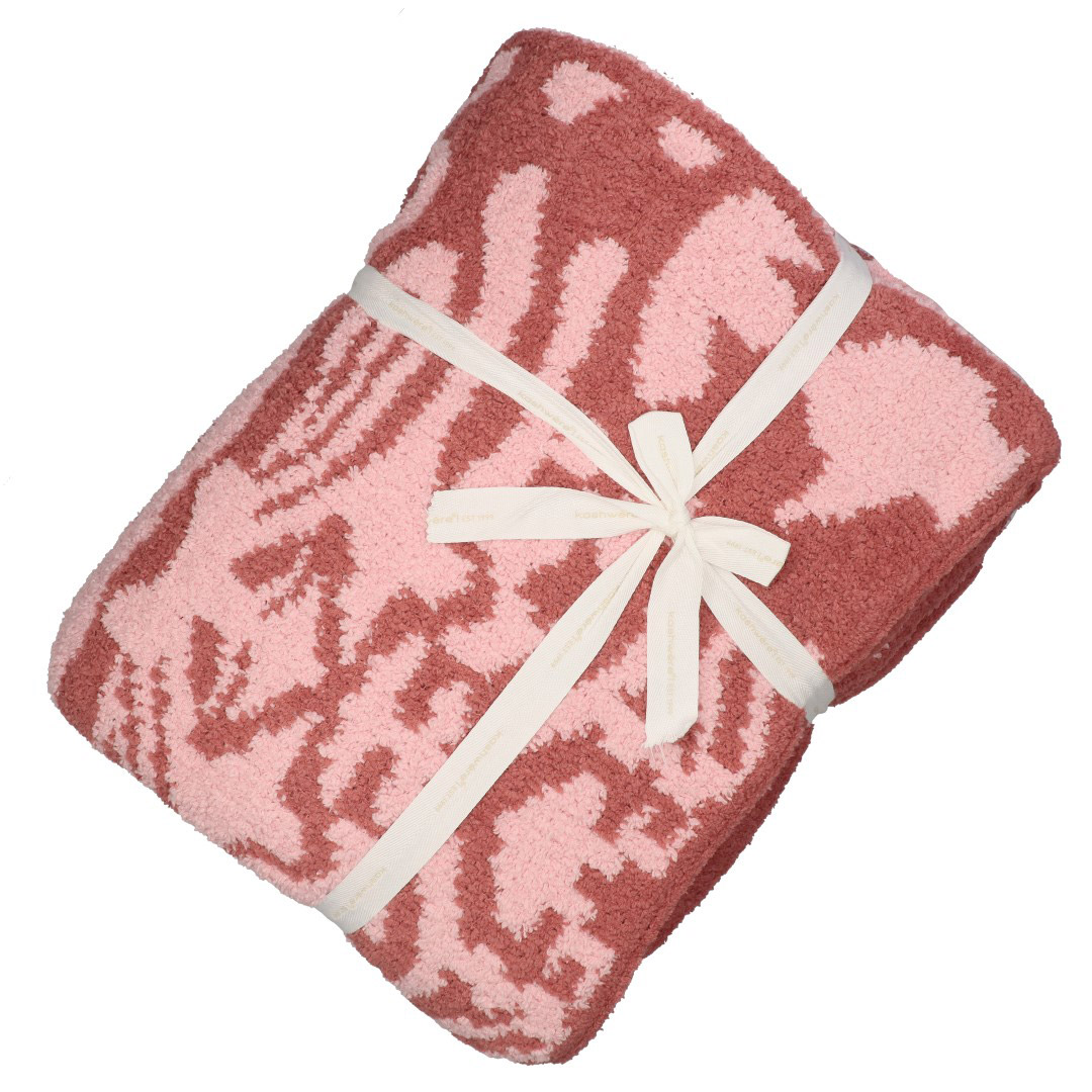 カシウェア/カシウエア KASHWERE ブランケット ダマスク柄 THCHDSK01 Damask Blanket 135×183(cm)
