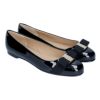 フェラガモ レディースシューズ/バレーシューズ フラットシューズ FERRAGAMO VARINA 574556 ブラック(NERO)