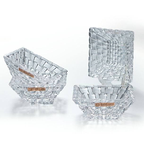 ナハトマン ボサノバ スクエアプレート28cm×1枚、スクエアボウル×4個 バリューパック NACHTMANN 90023