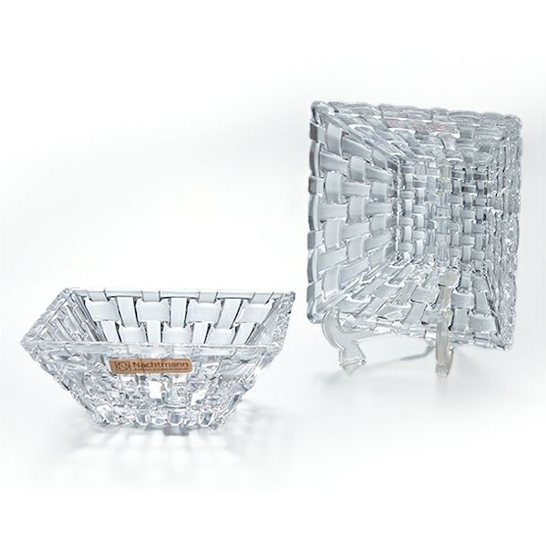 ナハトマン ボサノバ レクタングラープレート28cm×1枚、スクエアボウル12cm×2個 バリューパック NACHTMANN 90026