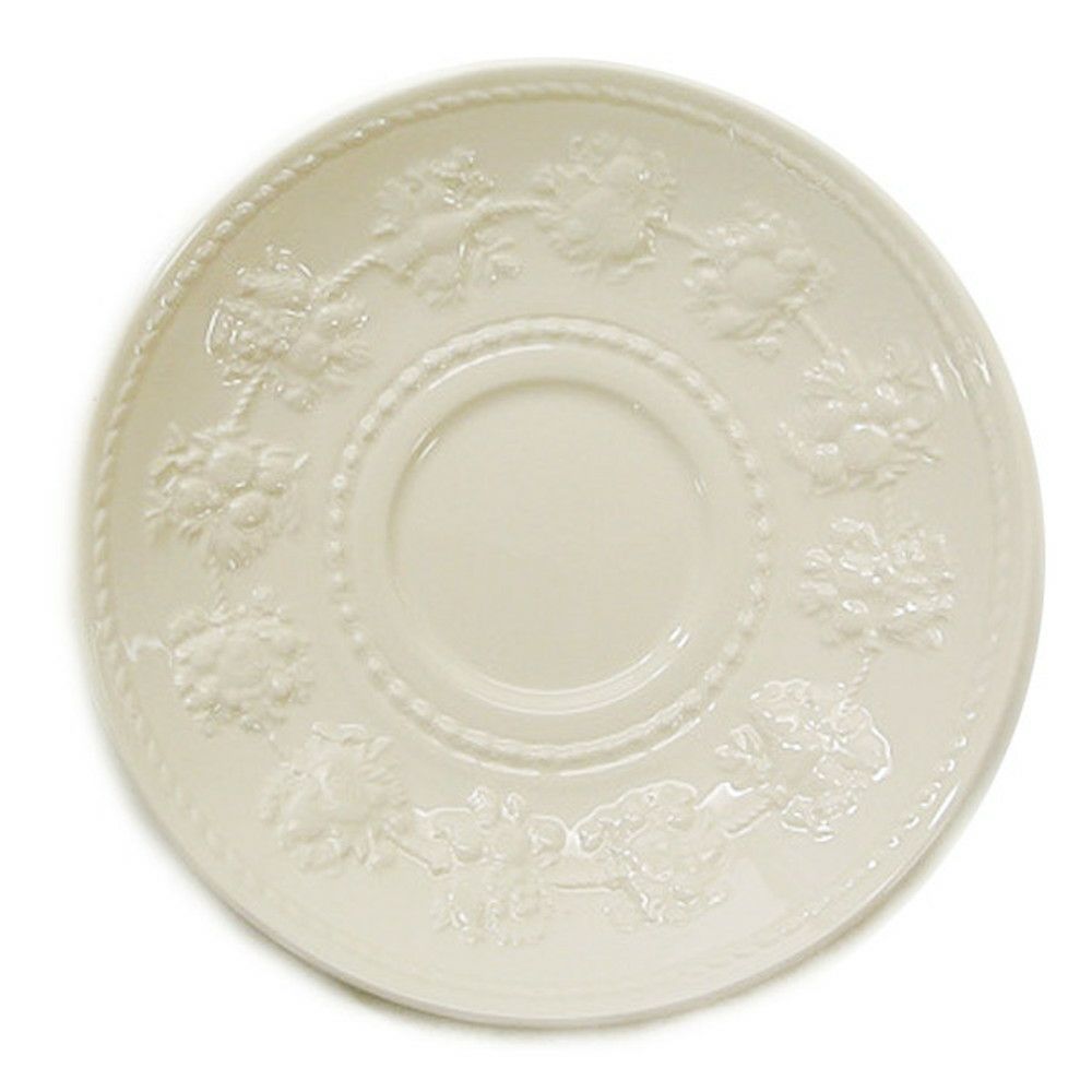 ウェッジウッド カップ＆ソーサー ティーカップ WEDGWOOD フェスティビティ ティーカップ＆ソーサー アイボリー ブランドBOX付