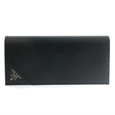 プラダ 財布 長財布 PRADA 2MV836 SAFFIANO METAL NERO