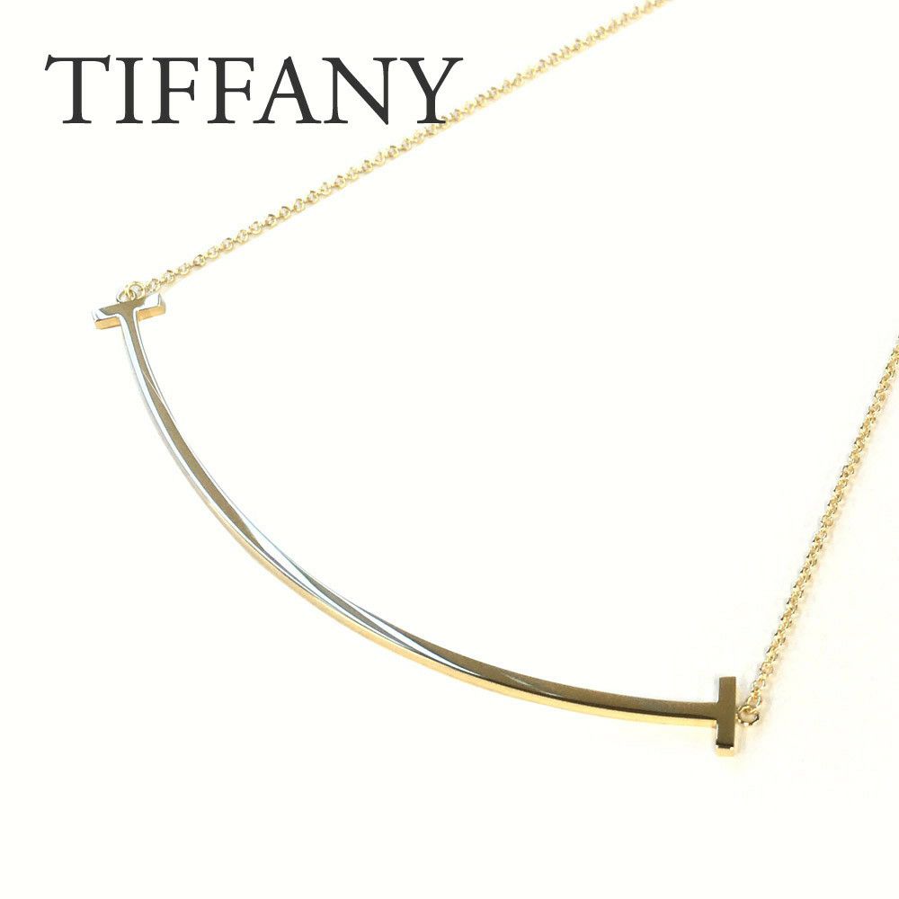 ティファニー ネックレス TIFFANY 【tiffany-Tスマイル】 ペンダント 18Kゴールド 33637179