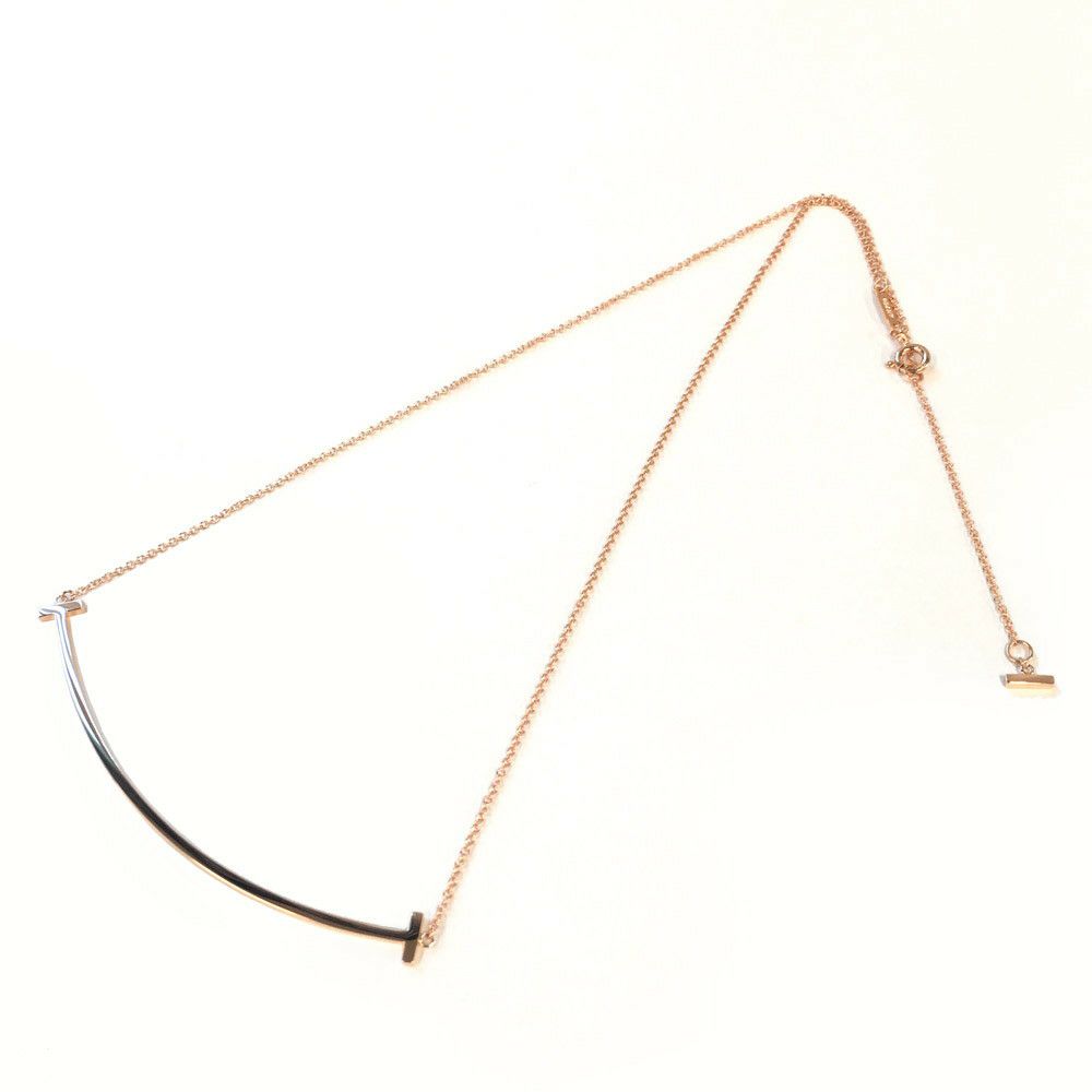 ティファニー ネックレス TIFFANY 【tiffany-Tスマイル】 ペンダント 18Kローズゴールド 36201533(33637152)