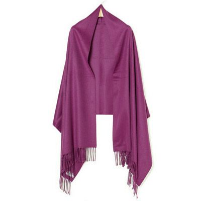 ジョンストンズ JOHNSTONS ストール カシミヤ(無地) 大判 190×70cm WA000056