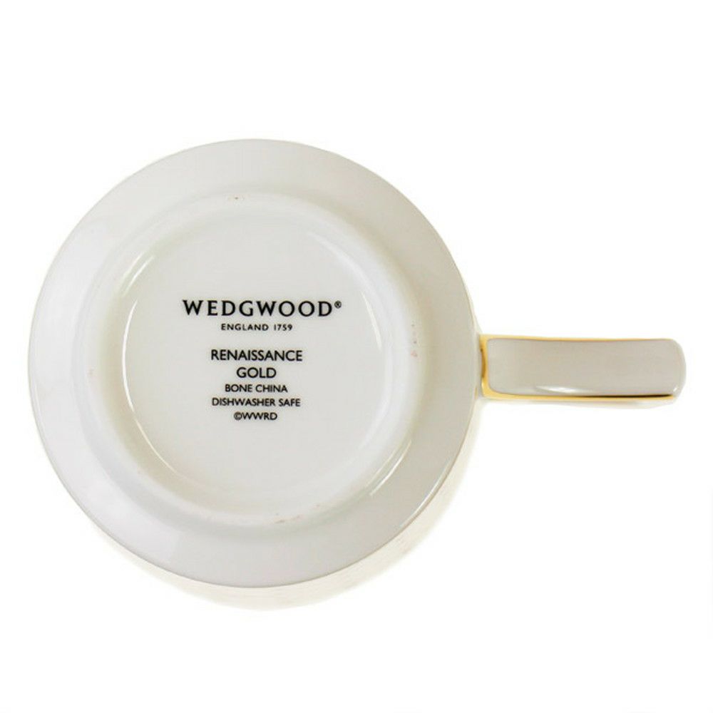 ウェッジウッド マグカップ WEDGWOOD ルネッサンス ゴールド ブルー 300ml