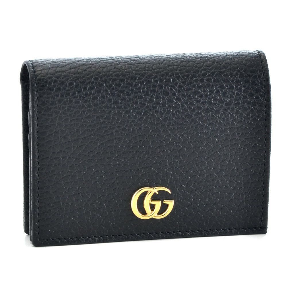 グッチ GUCCI 折財布 456126 CAO0G 1000 NERO 【PETITE MARMONT