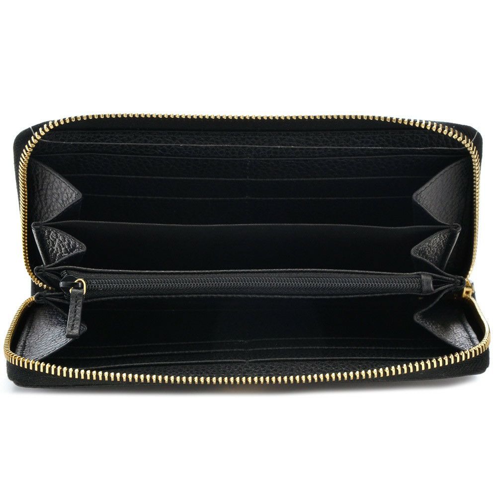 グッチ 財布 長財布 GUCCI 456117 CAO0G 1000 NERO 【PETITE MARMONT】