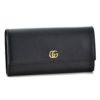 グッチ 財布 長財布 GUCCI 456116 CAO0G 1000 NERO 【PETITE MARMONT】