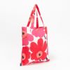 マリメッコ エコBAG トートバッグ MARIMEKKO 067572 001 レッド×ホワイト PIENI UNIKKO ピエニ ウニッコ