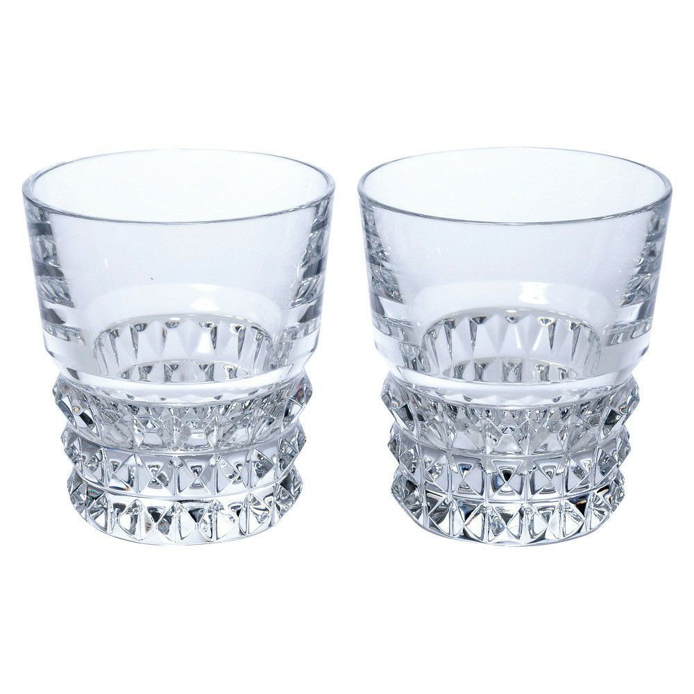 バカラ BACCARAT グラス ロックグラス（オールドファッション） ルクソール ペアセット 300cc 2808-649 【お取り寄せ】