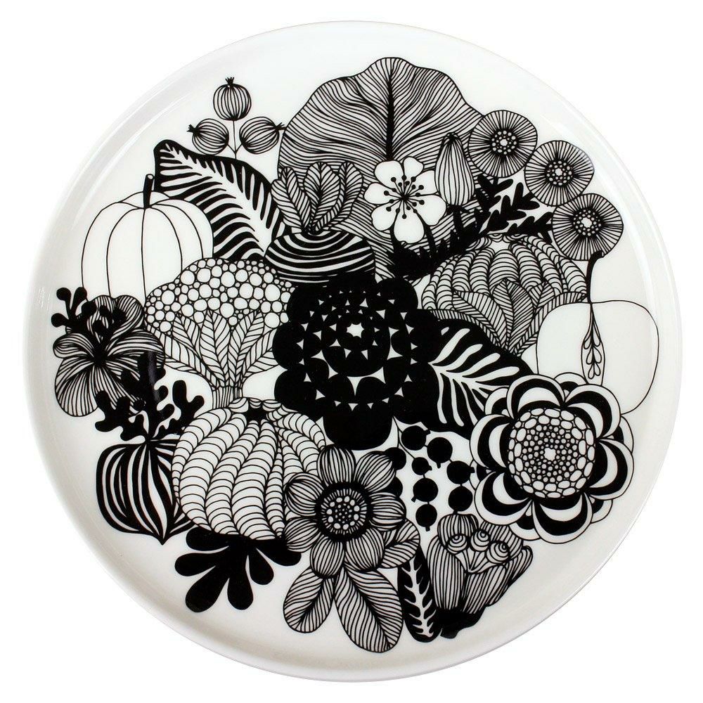 マリメッコ MARIMEKKO プレート 068422 190 SIIRTOLAPUUTARHA シイルトラプータルハ 20cm