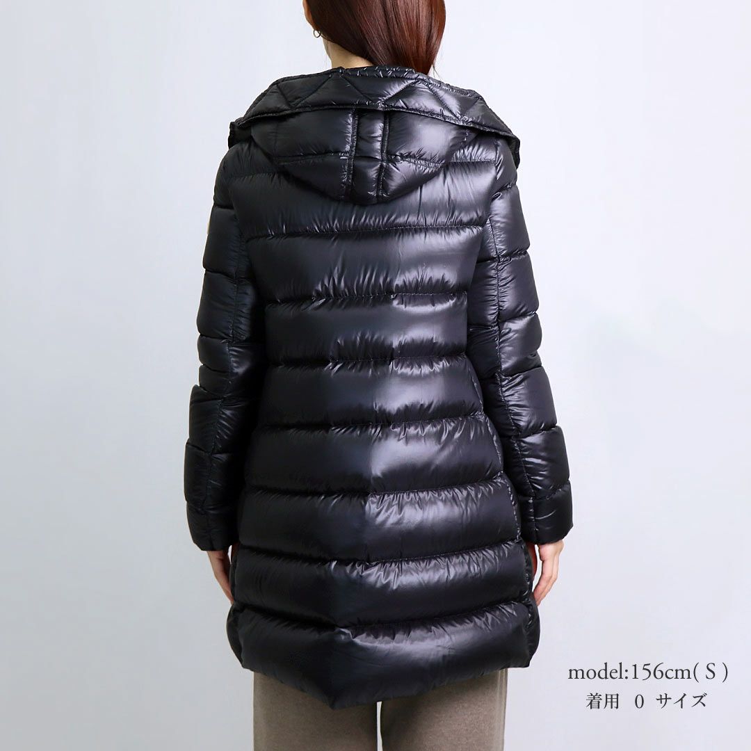 モンクレール レディース ハーフコート SUYEN 1B200 00 53052 BLACK（999） MONCLER