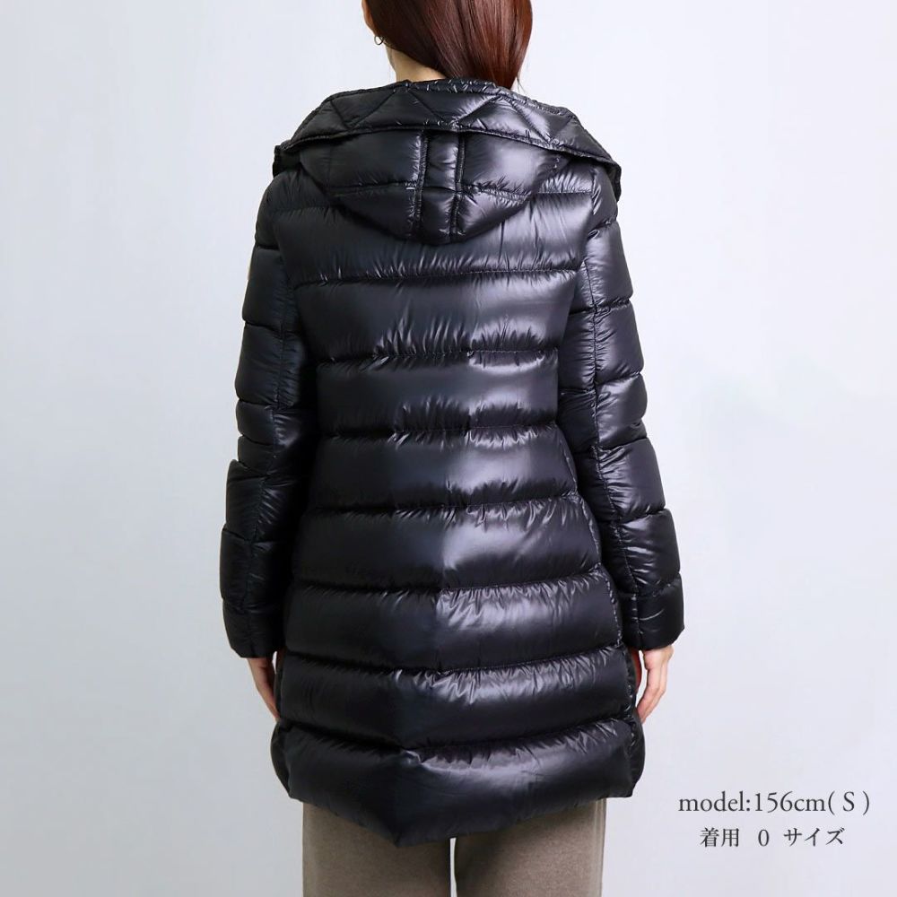 モンクレール レディース ハーフコート SUYEN 1B200 00 53052 BLACK（999） MONCLER