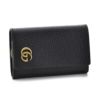 グッチ GUCCI キーケース 435305 DJ20T 1000 【MEN’S GG MARMONT】 NERO