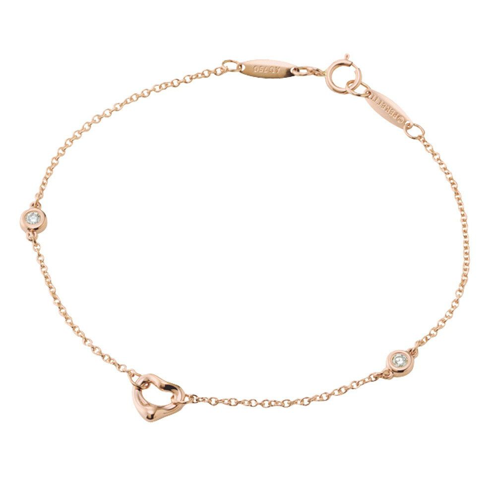 ティファニー Tiffany ブレスレット エルサ ペレッティ ダイヤモンド 0 06ct 18kローズゴールド バイ ザ ヤード オープン ハート 海外ブランド ファッション通販 X Sell エクセル ティファニー Tiffany ブレスレット エルサ ペレッティ ダイヤモンド 0 06ct 18kローズゴールド バイ ザ ヤード オープン ハート 海外ブランド ファッション通販 X Sell エクセル