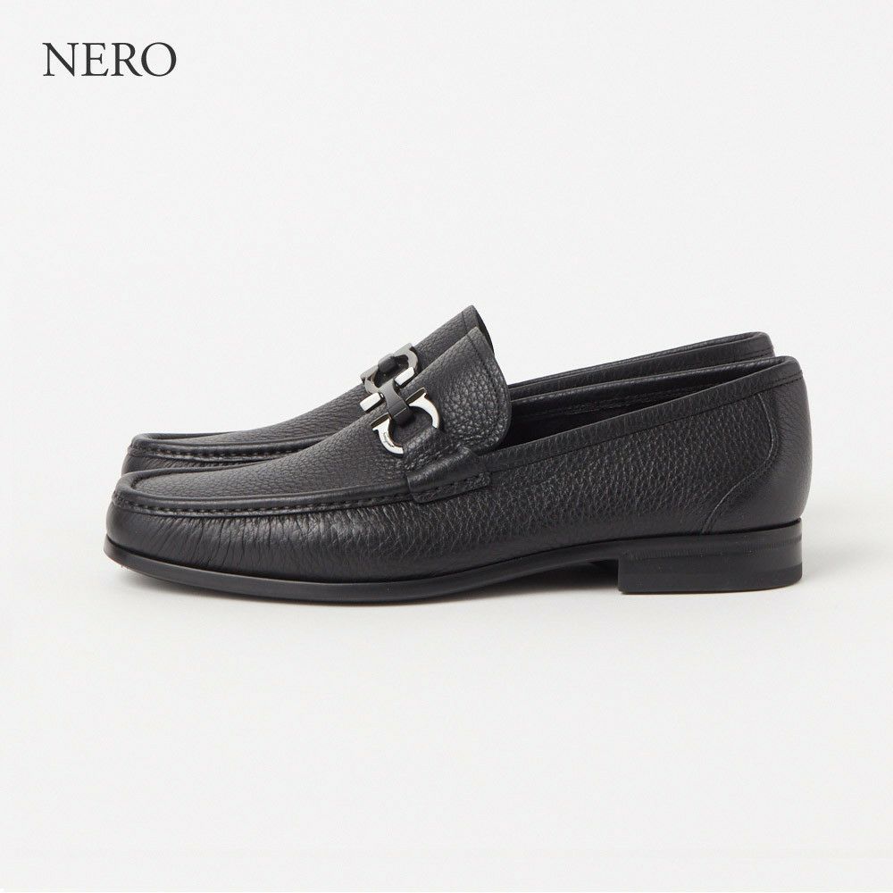 フェラガモ FERRAGAMO 靴 メンズ ビジネスシューズ GRANDIOSO 0642848 MUFLONE SOFT NERO