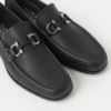 フェラガモ FERRAGAMO 靴 メンズ ビジネスシューズ GRANDIOSO 0642848 MUFLONE SOFT NERO