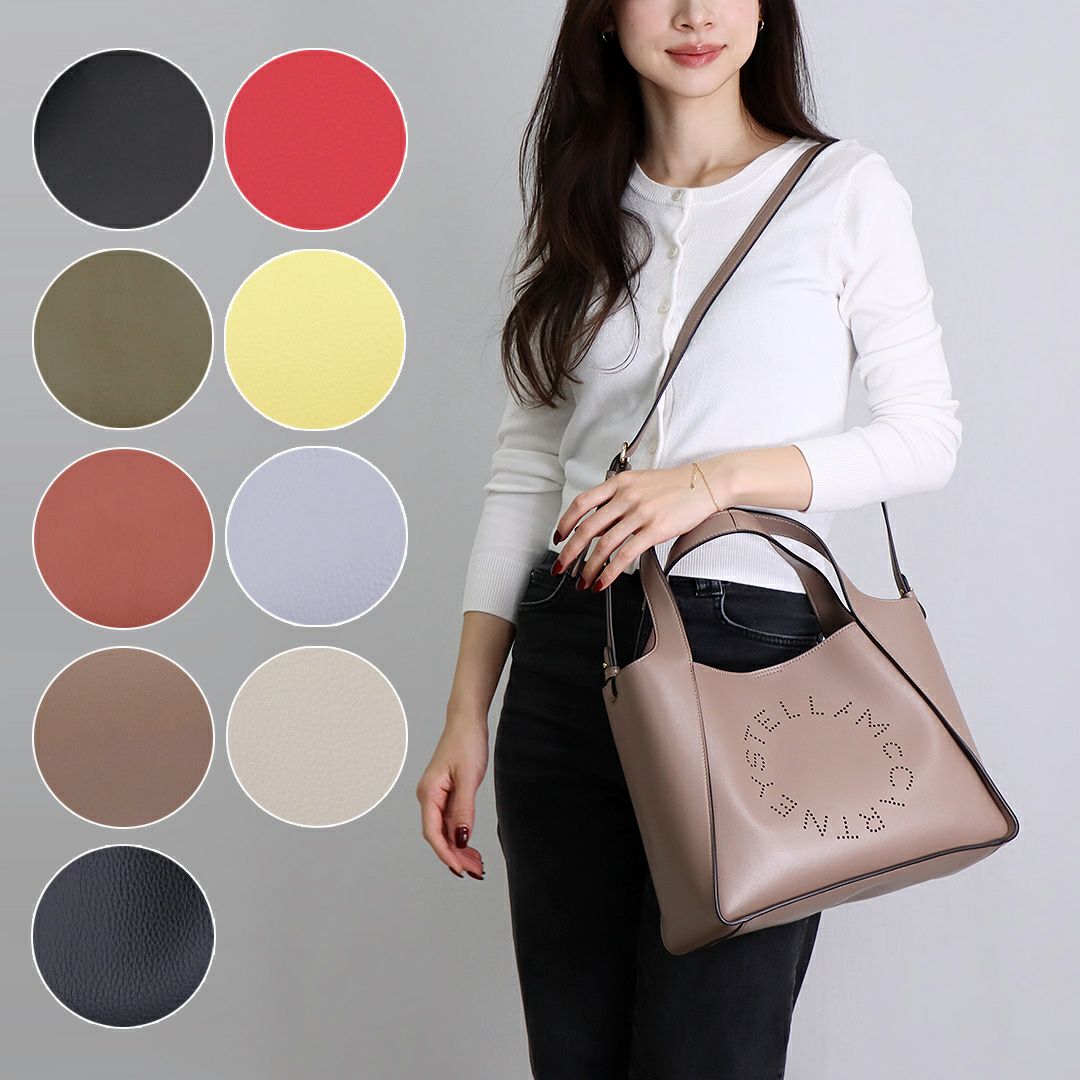 ステラマッカートニー STELLA MCCARTNEY バッグ 2WAYバッグ 【ロゴ：LOGO】 513860 W8542 ブラック（1000/NERO）