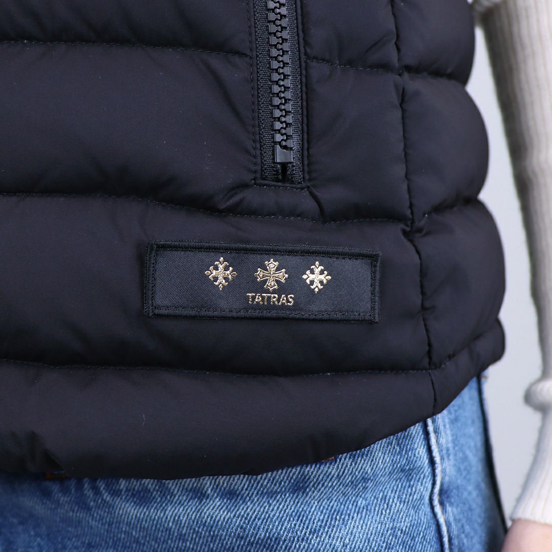 タトラス レディース ダウンベスト TATRAS LTAT20A4695 D 【ORSIERA：オルシエラ】 BLACK