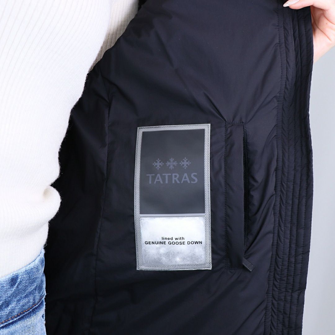 タトラス レディース ダウンベスト TATRAS LTAT20A4695 D 【ORSIERA：オルシエラ】 BLACK