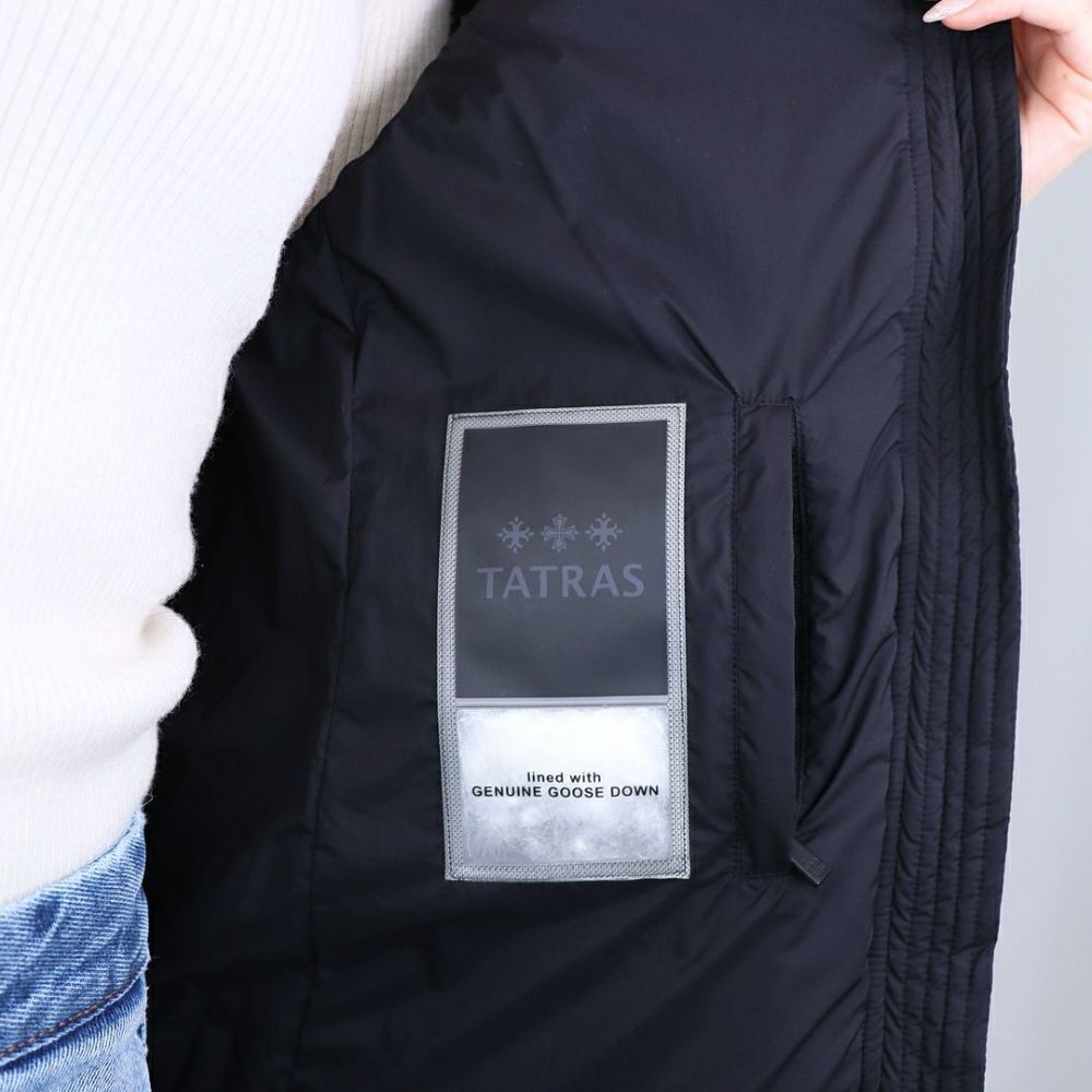 タトラス レディース ダウンベスト TATRAS LTAT20A4695 D 【ORSIERA：オルシエラ】 BLACK