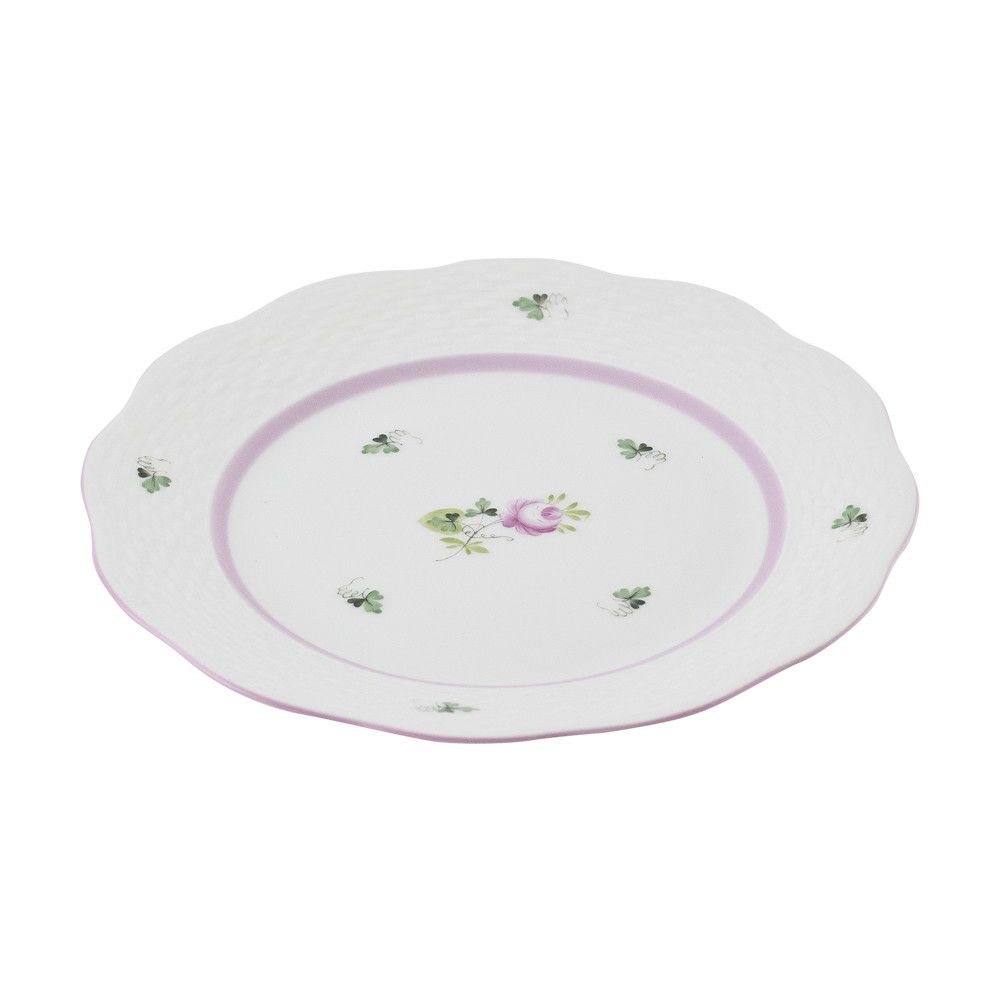 ヘレンド HEREND ソーサー デザートプレート ウィーンの薔薇 VIEILLE ROSE D’HABSBOURG ヴィエイユ・ローズ・ハプスブルク VRH -X4 P19 517【お取り寄せ】