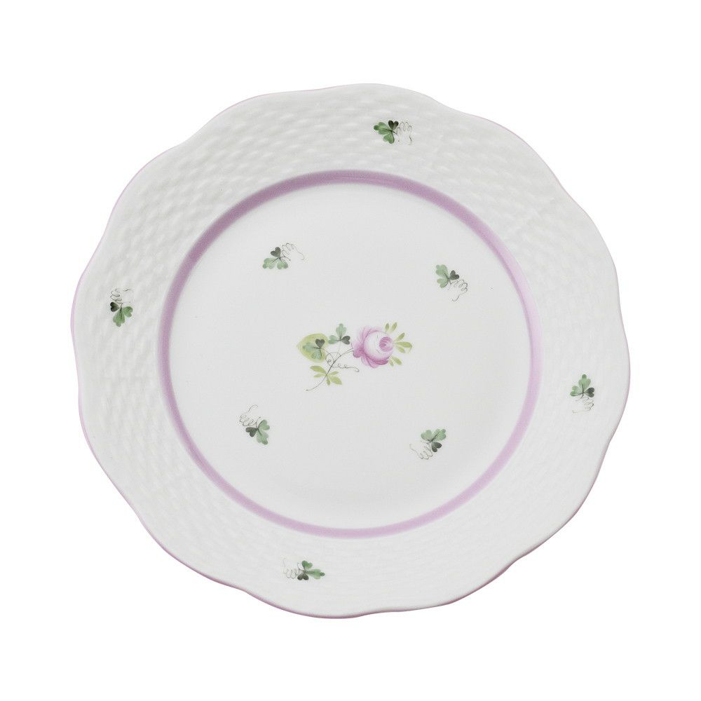 ヘレンド HEREND ソーサー デザートプレート ウィーンの薔薇 VIEILLE ROSE D’HABSBOURG ヴィエイユ・ローズ・ハプスブルク VRH -X4 P19 517【お取り寄せ】