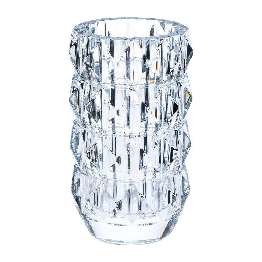 バカラ BACCARAT 花瓶 ベース ルクソール ラウンドベース クリア 2811-534 23cm【お取り寄せ】