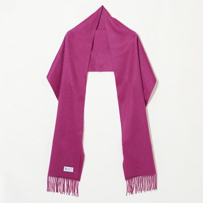 ジョンストンズ JOHNSTONS ストール/マフラー カシミア(無地) 中判 190×35cm WA000057