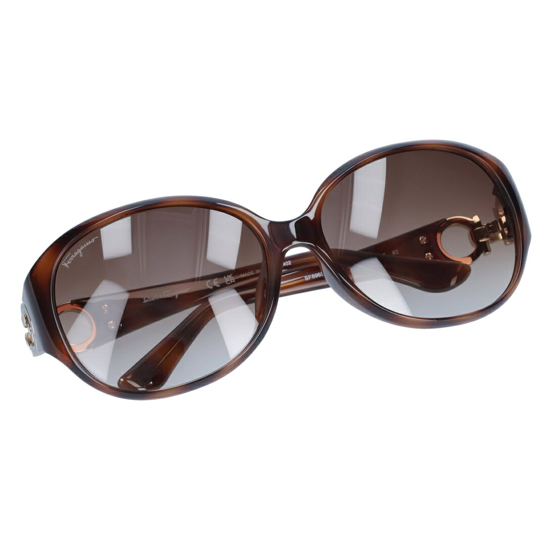FERRAGAMO フェラガモ サングラス 896SRA 665 ブラウン系