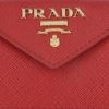 プラダ PRADA 折財布 1MH021 QWA レッド系（F068Z FUOCO)