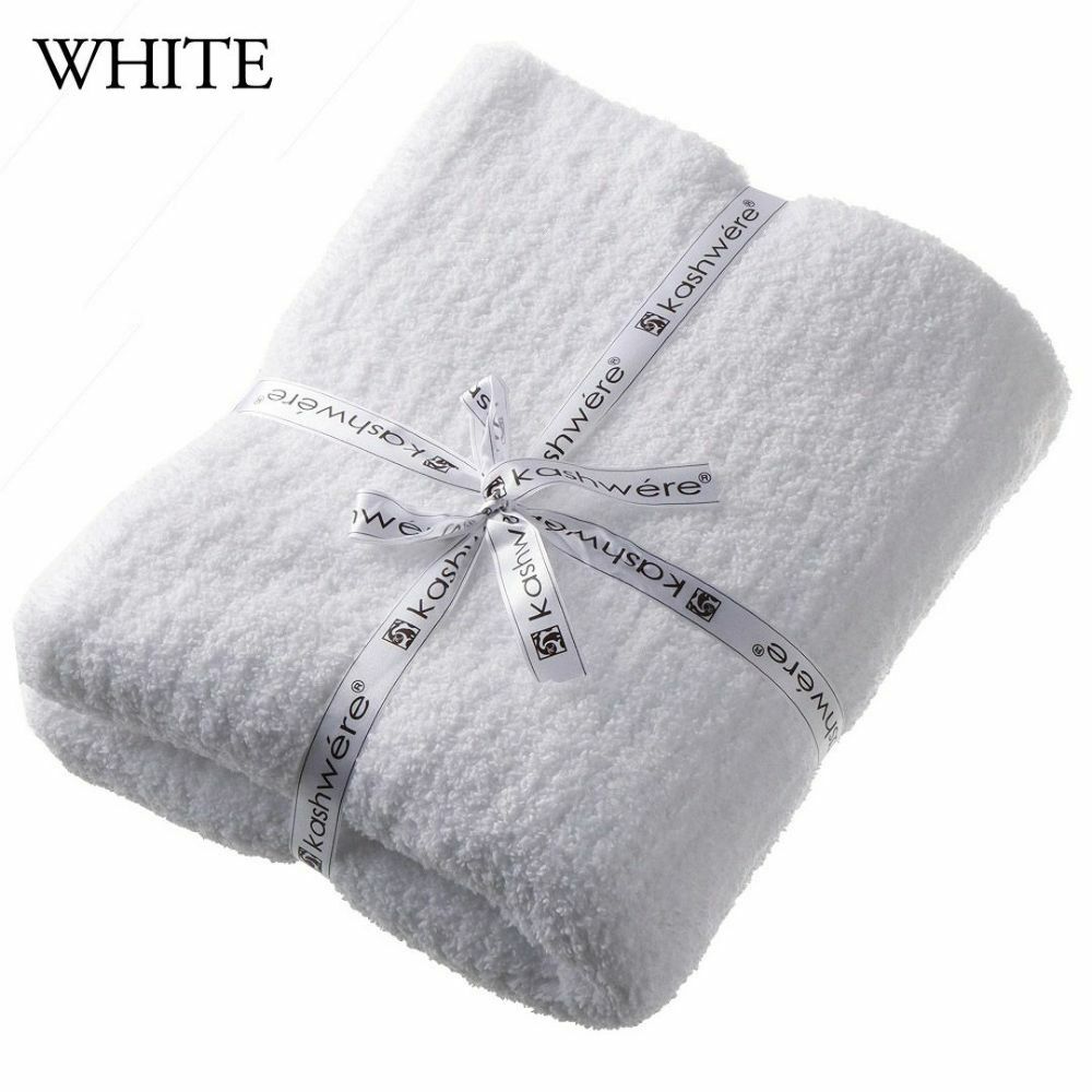 カシウェア/カシウエア KASHWERE ブランケット 大判 THCHSLD01/THCHSTR01 135×183(cm)