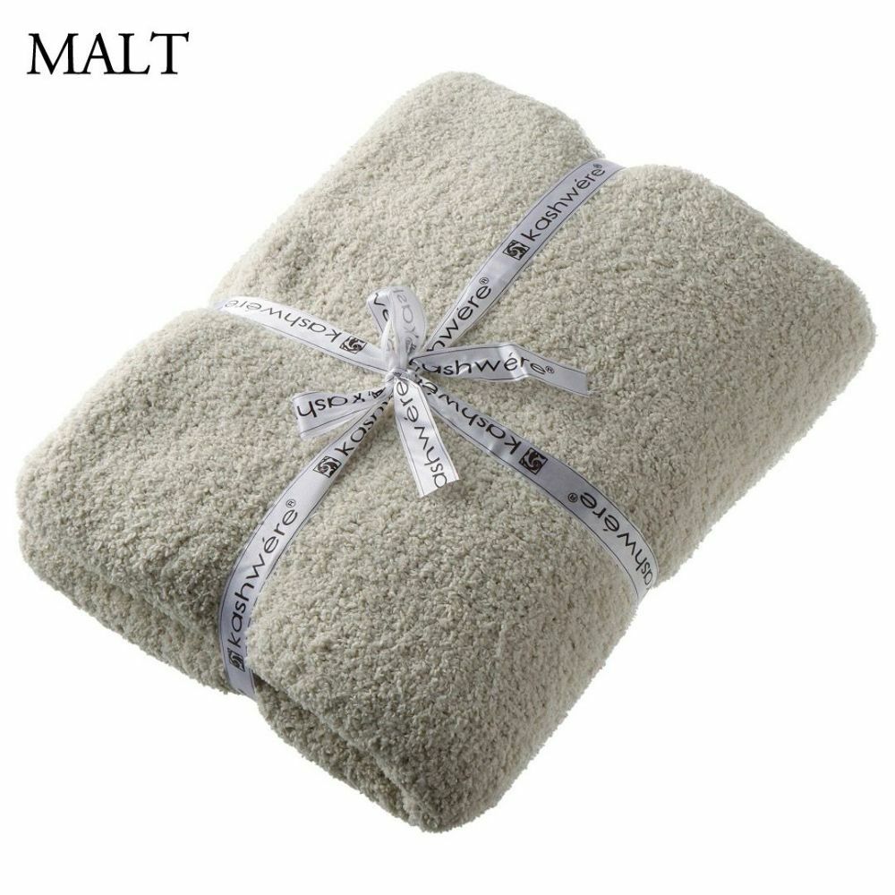 カシウェア/カシウエア KASHWERE ブランケット 大判 THCHSLD01/THCHSTR01 135×183(cm)