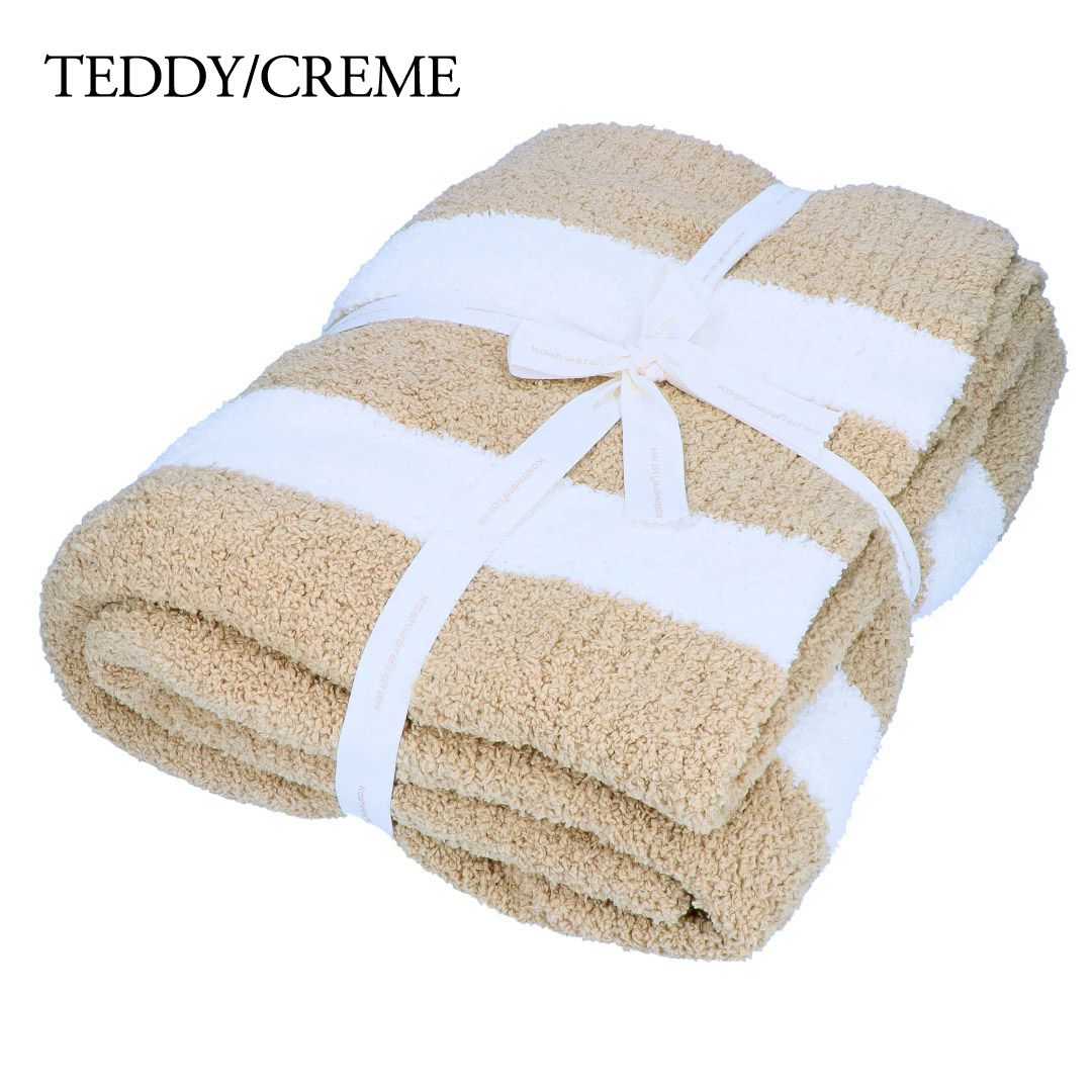 カシウェア/カシウエア KASHWERE ブランケット 大判 THCHSLD01/THCHSTR01 135×183(cm)