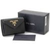 プラダ PRADA 折財布 【SAFFIANO METAL】 1MH021 QWA ブラック(F0002/NERO)