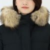 ピレネックス レディース ダウンコート GRENOBLE FUR：グルノーブル HWS020P ブラック PYRENEX