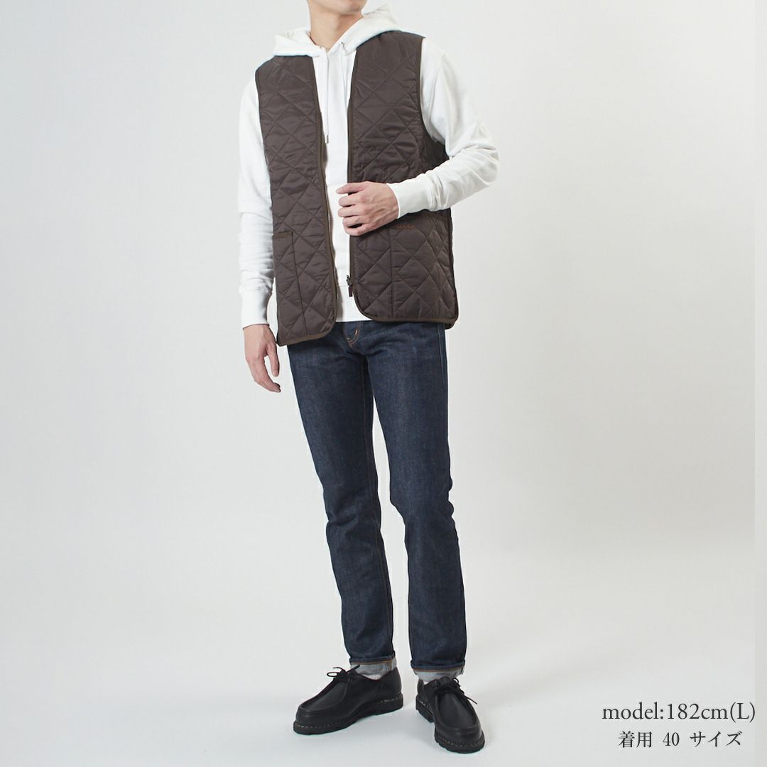 バブアー メンズ ベスト BARBOUR MLI0001 QUILTED WAISTCOAT/Z LINER 選べるカラー