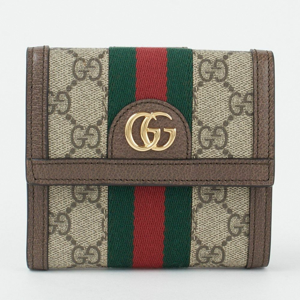 グッチ 折財布 523173 96IWG 8745 ブラウン系 GUCCI