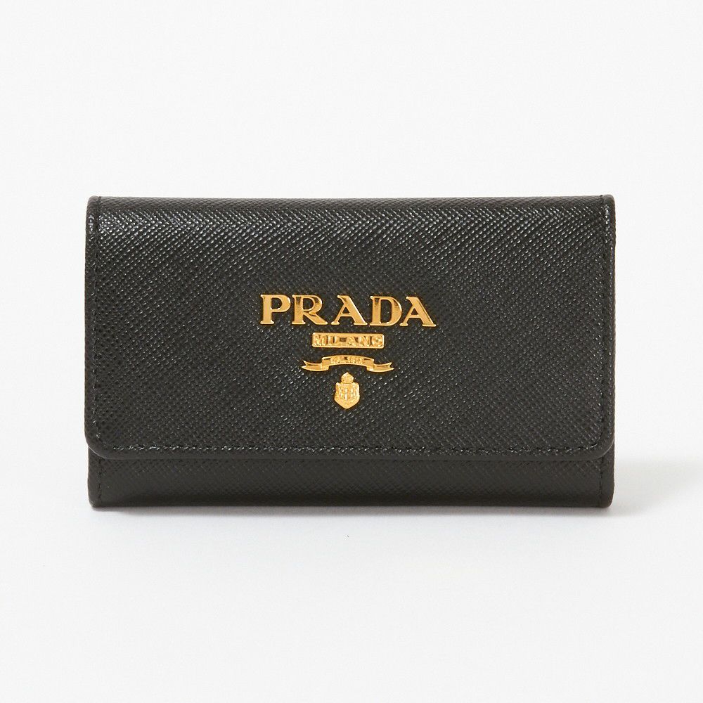 プラダ キーケース 【SAFFIANO METAL】 1PG004 QWA F0002 NERO PRADA