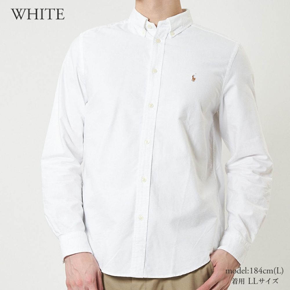 ポロ ラルフローレン 長袖シャツ PoloRalphLauren 677133 オックスフォードシャツ ボーイズライン(メンズ) 選べるカラー