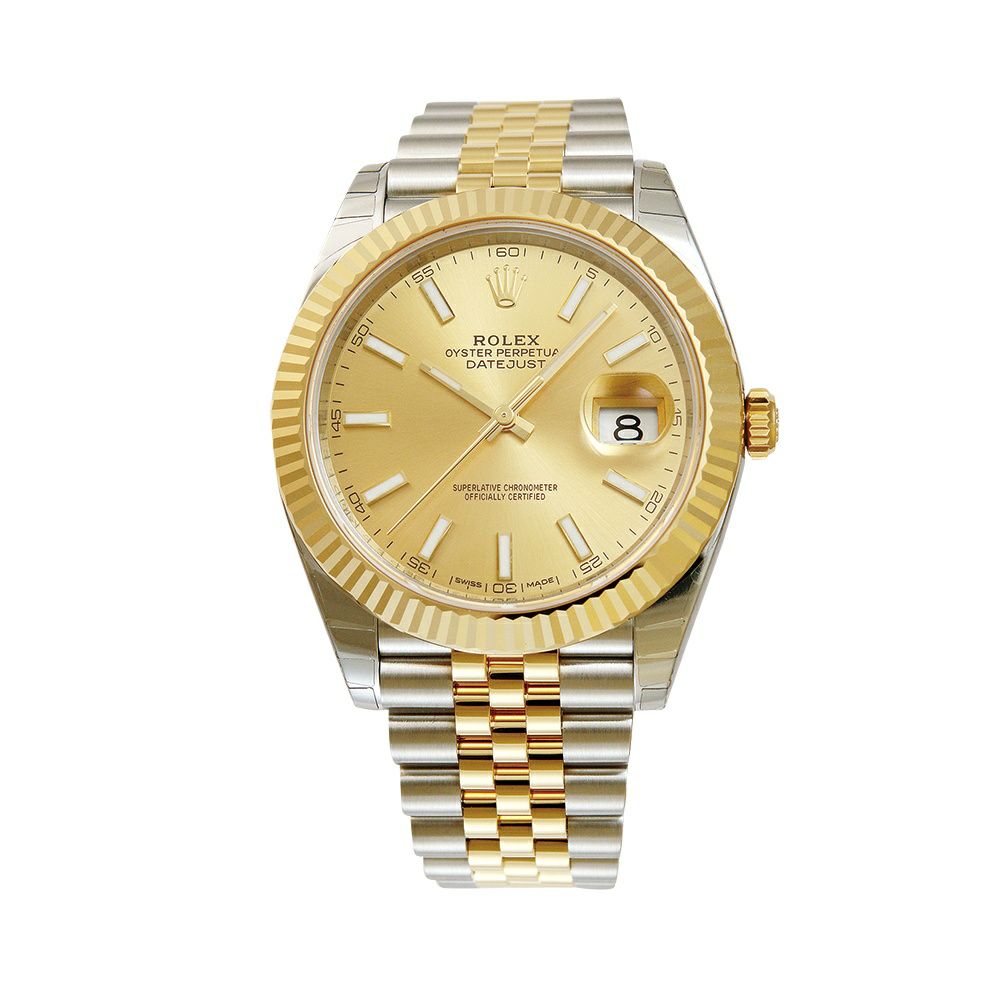 ロレックス ROLEX 腕時計 メンズウォッチ デイトジャスト41 シャンパン文字盤 126333【お取り寄せ】