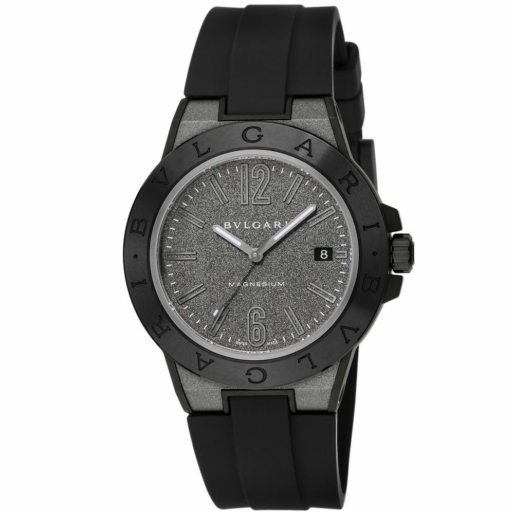 ブルガリ 腕時計 メンズウォッチ 【ディアゴノ マグネシウム】 DG41C14SMCVD GREY/BLACK BVLGARI