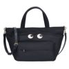 アニヤハインドマーチ ミニ 2WAYバッグ ミニバッグ 【EYES：アイズ】 152952 ブラック ANYA HINDMARCH